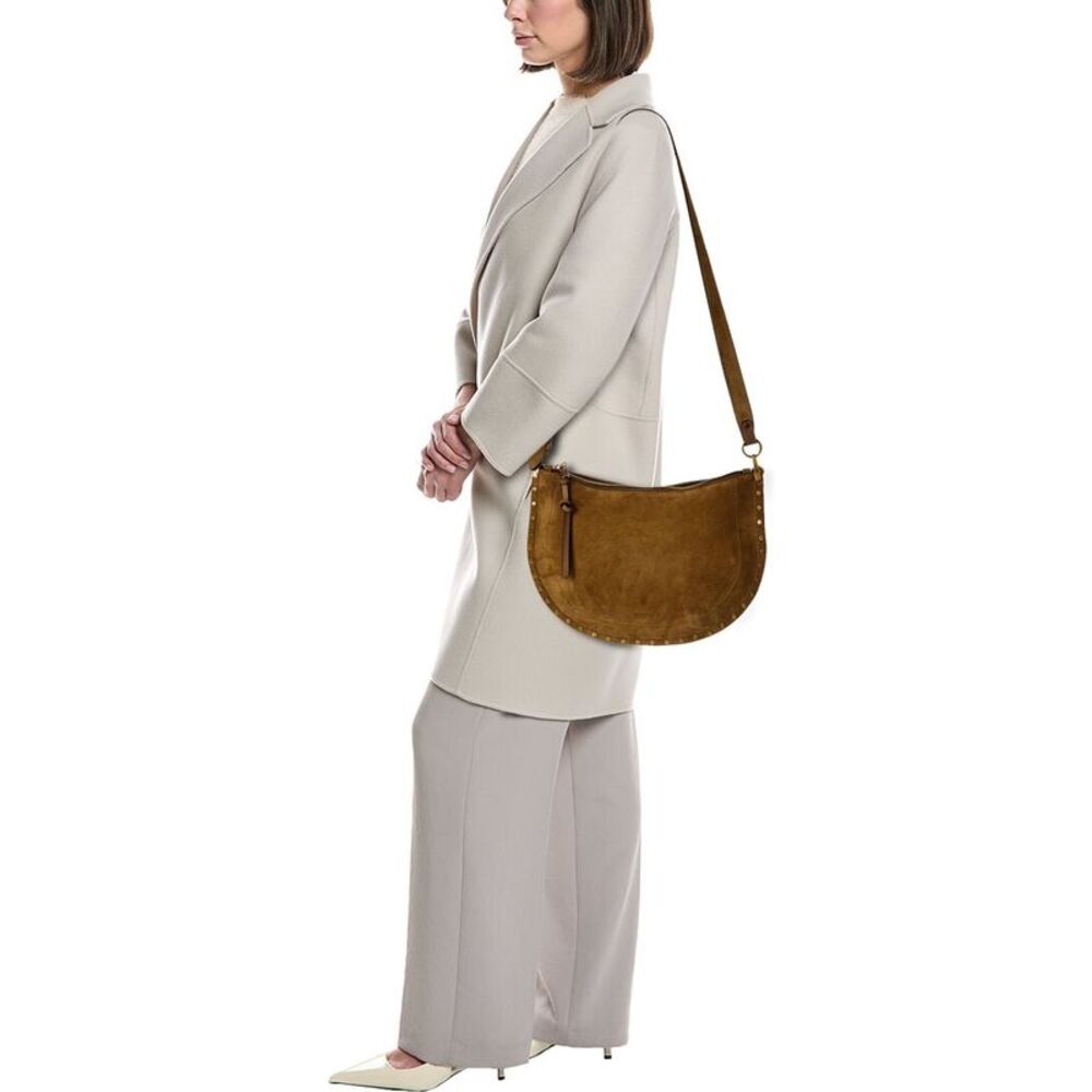 Isabel Marant Oskan Suede Shoulder Bag, Brown - Picture 4 of 4